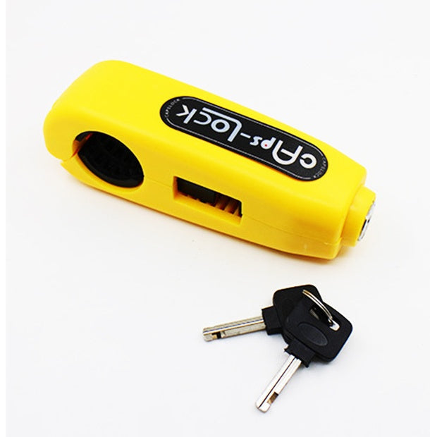 Motorcycle Handle Lock Cap – Portable Anti-Theft Security Device