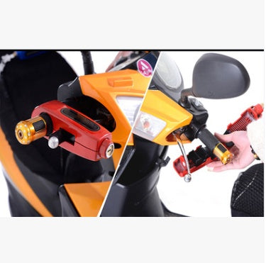 Motorcycle Handle Lock Cap – Portable Anti-Theft Security Device
