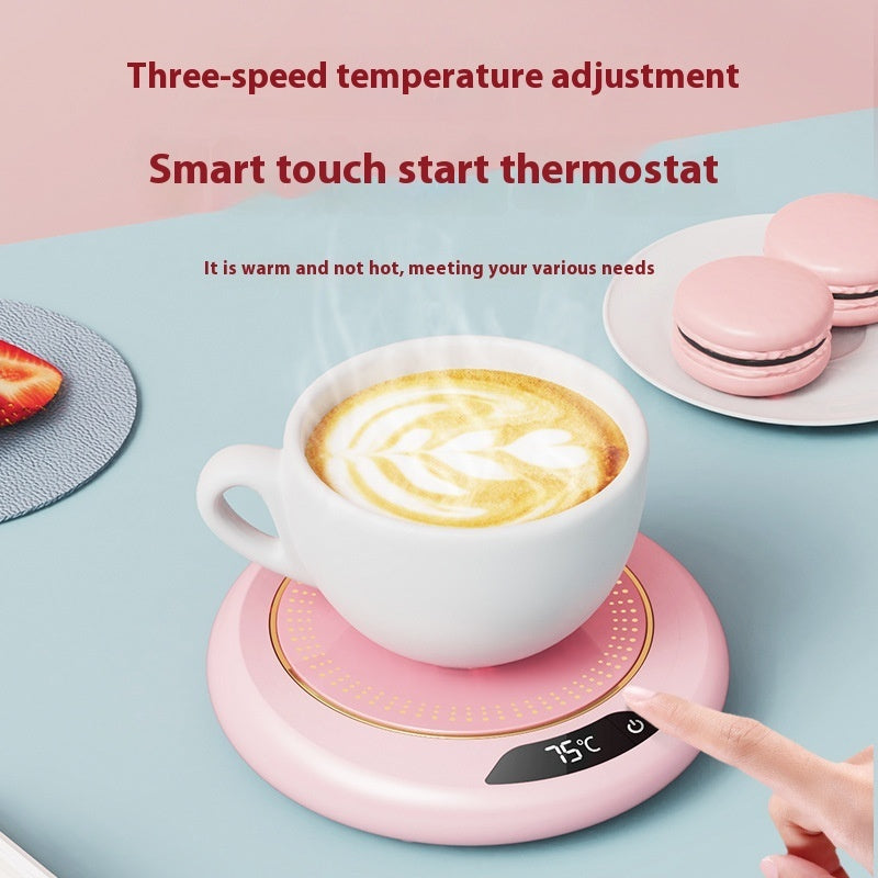 55°C Constant Temperature Heating Coaster with 3-Gear Control