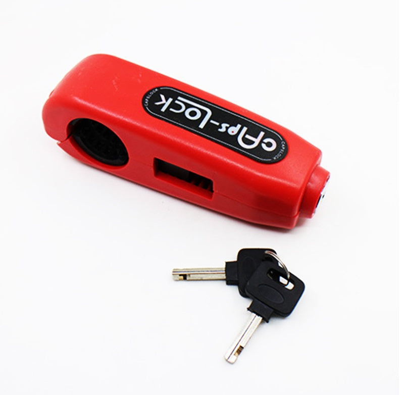 Motorcycle Handle Lock Cap – Portable Anti-Theft Security Device
