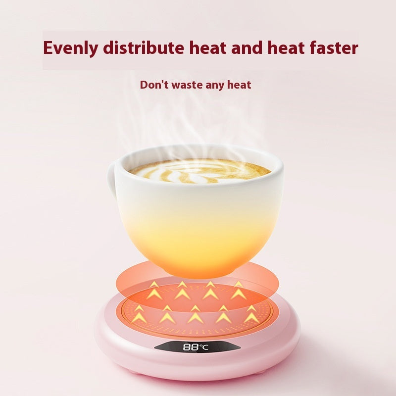 55°C Constant Temperature Heating Coaster with 3-Gear Control