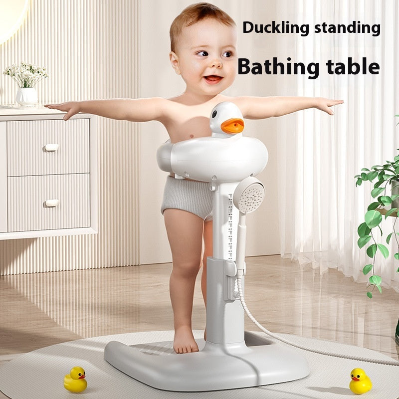 Child Anti-Slip Bath Stand for Standing Shower – Plus Size