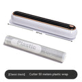 Kitchen Disposable Plastic Wrap Cutter – Household Food Wrap Dispenser
